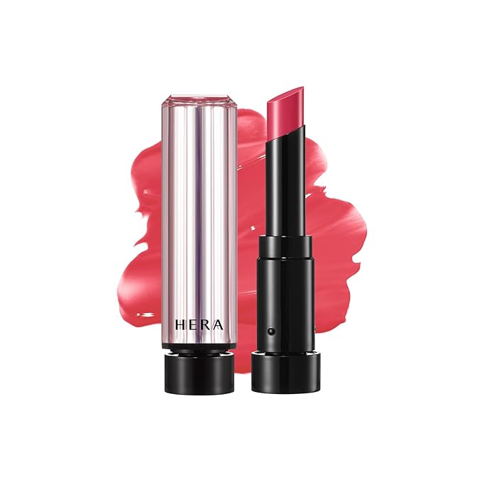 HERA Sensual Tinted Shine Stick 3.5g #185 ELECTRIC ROSE | 12HR Long-lasting Lipstick, Sheer & Buildable Lip Tint Stain, Hydrating Formula with Vitamin E, Smooth Finish and Luxurious Korean Makeup