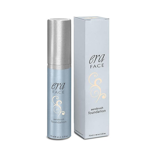 ERA Beauty ERA Face spray makeup (R2 Ivory, 2.25 oz) - airbrush foundation, everyday, buildable, professional spray on cosmetics