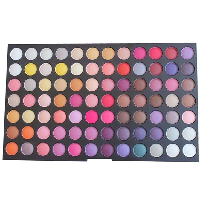Pro 252 Colors Eyeshadow Makeup Palette Cosmetic Contouring Kit Holiday Makeup Gift Set | Full Makeup Kit for Women Essential Starter Bundle- Ideal for Professional and Daily Use