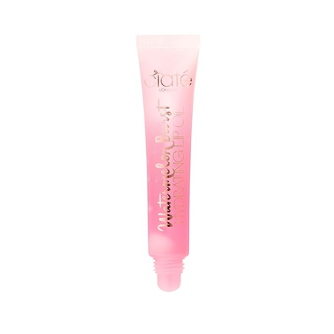 Ciaté London Watermelon Burst Hydrating Lip Oil,Nourishing, Natural Glossy Finish