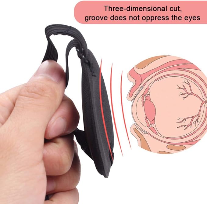 2pcs Eye Patch Mask Skull and Cross Bones with Adjustable Strap