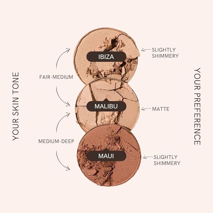 HAN Skincare Cosmetics Vegan, Cruelty-Free Bronzer, Ibiza