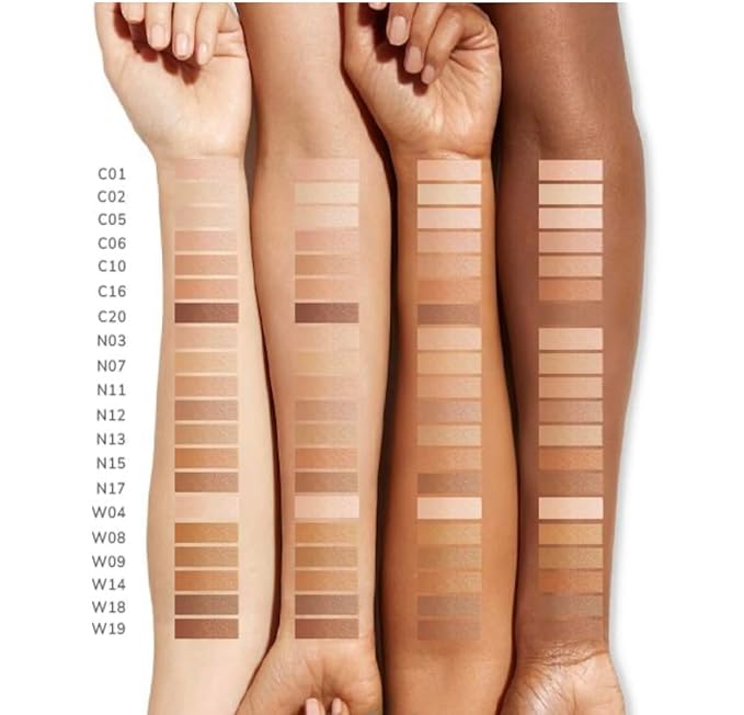 FARMASI Vfx Pro Foundation, Full Coverage Liquid Cream, Lightweight Long Lasting Coverage, Breathable Skin Moisturizer with Color True Matte Blending, Face Makeup, 1 fl. oz / 30 ml (Cool Ivory)