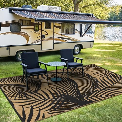GENIMO Outdoor Rug, Waterproof Plastic Rugs - Image 4