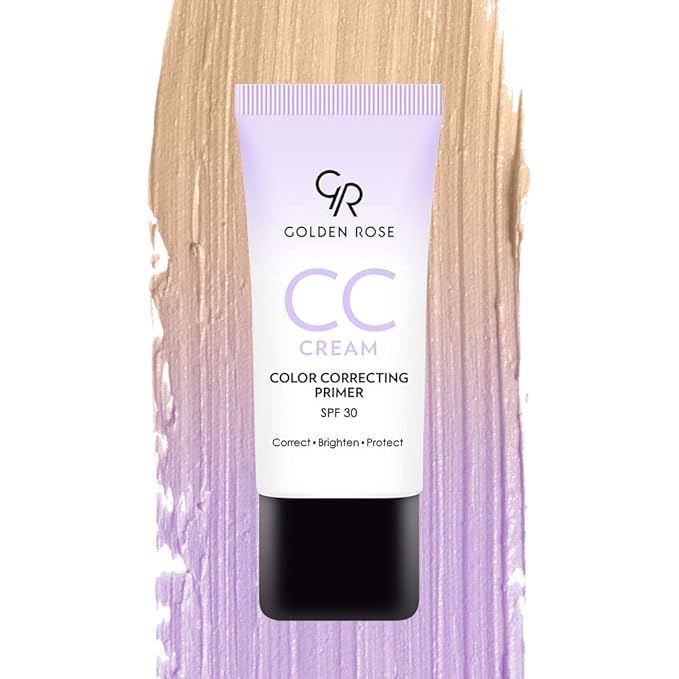 Golden Rose Makeup CC Cream Color Correcting Primer - (Violet)