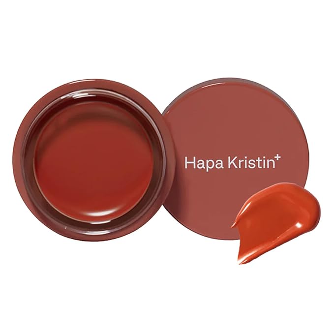 Gleam Glow Lip and Cheek Tint, Hydrating Korean Cream Blush with Long-Lasting Wear, Buildable with Radiant Finish, Sunkissed Coral 201, 0.15 oz