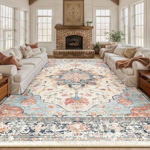 RELEANY Washable Area Rug, Large 10'x12' - Image 4