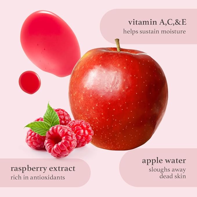 NOONI Korean Lip Oil Set - Appleberry & Applecherry | Long-Lasting, Moisturizing, Plumping, Revitalizing for Dry Lips, Waterproof, No Peel Off, 0.12 FL Oz x 2ea
