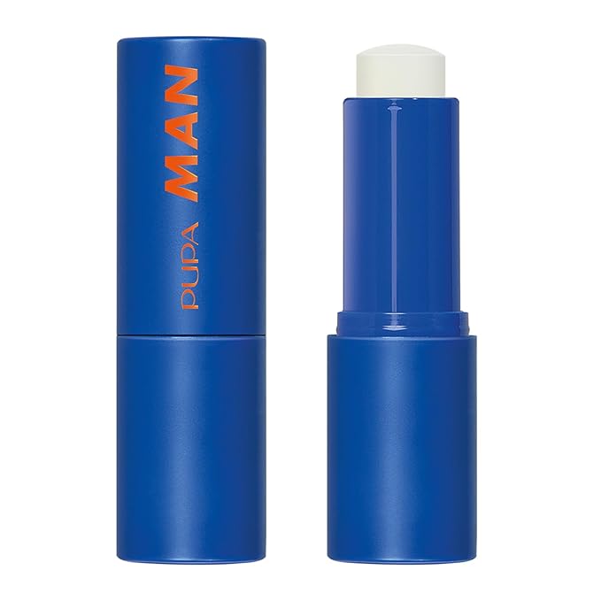 Pupa Milano Perfect Balm, 001, 0.14 oz - Transparent Matte Lip Balm - Enriched with Shea Butter - Lip Moisturizer - Lip Care - Ideal for Dry Lips