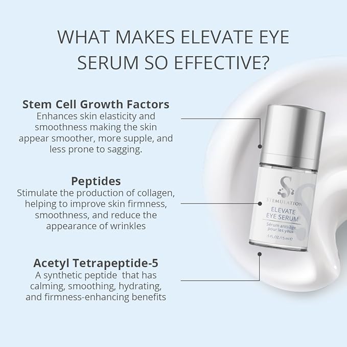 Elevate Eye Creme - With Age Defying Growth Factors Formulated To Address The Appearance Of Fine Lines And Wrinkles