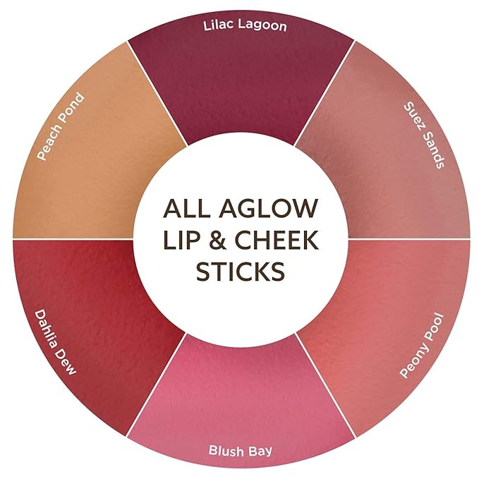 BURTS BEES Peach Pond All Aglow Lip & Cheek Stick, 0.32 OZ