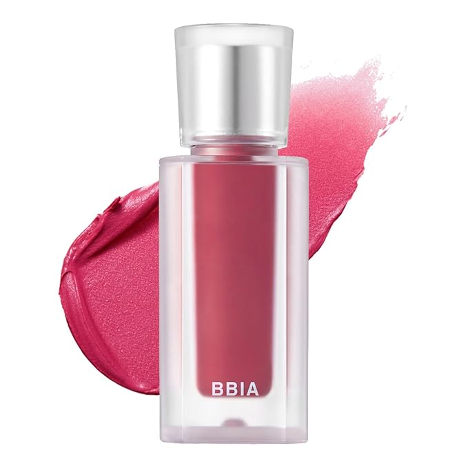 BBIA Last Velvet Tint NEW - Soft Creamy Matte Finish Lip Stain, Blur Effect & Velvety Texture, Long-Lasting, High Pigment, Non-Drying, Vegan, Korean Lip Makeup (V05 EXTRA CUTE, Pack of 1)