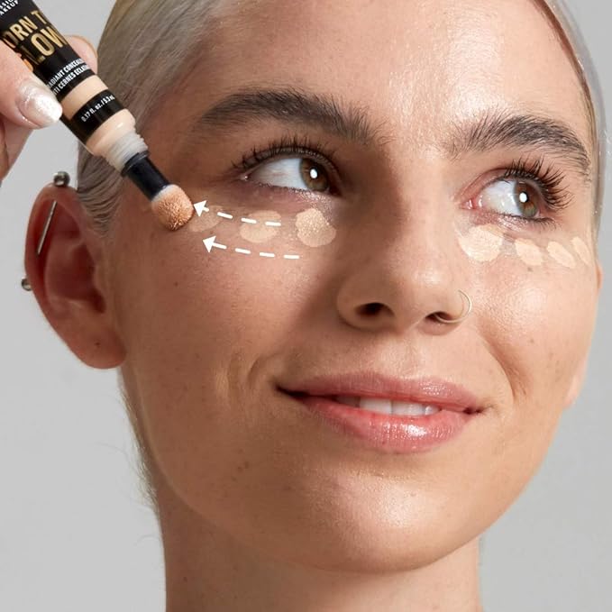 NYX PROFESSIONAL MAKEUP Born To Glow Radiant Concealer, Medium Coverage - Vanilla