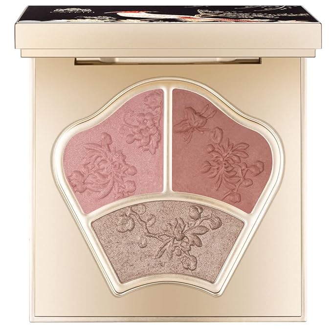 CATKIN Powder Blush Pink Nude Eyeshadow Palette Cheek Highlighter Makeup Palette (C01 Pink)