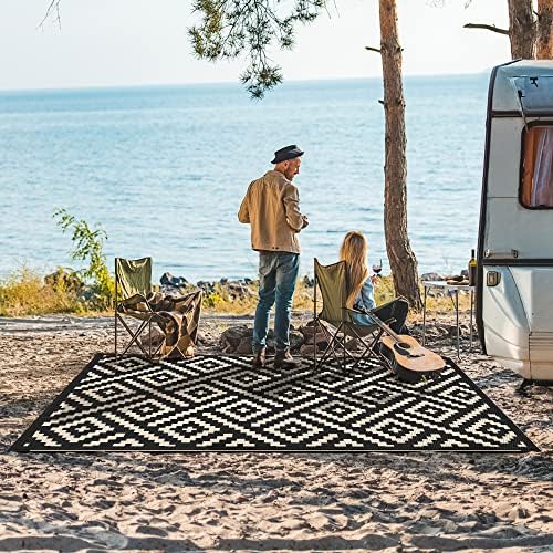GENIMO Outdoor Rug, Waterproof Plastic Rugs - Image 2