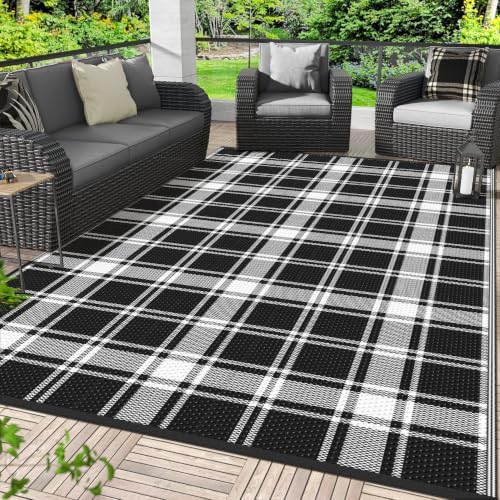 GENIMO Outdoor Rug, Waterproof Plastic Rugs by GENIMO