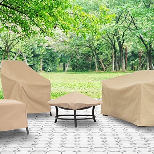 Modern Leisure Basics Patio Loveseat Cover - Image 6