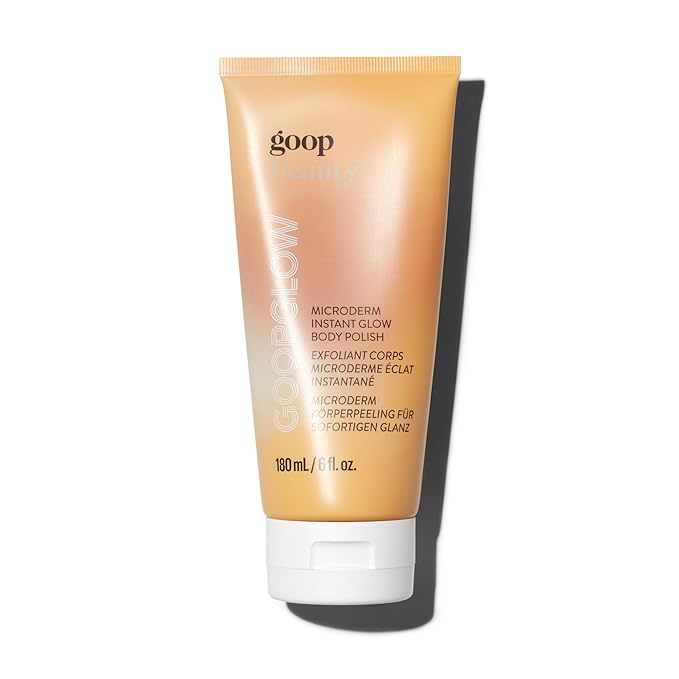 goop Beauty Microderm Body Polish | Exfoliating Scrub & Foaming Cleanser for Glowing Skin | Salts & Kakadu Plum Seed Oil for Hydration | Inspired by Microdermabrasion | 6 fl oz