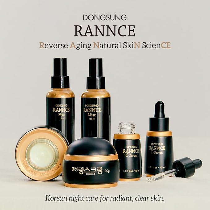 RANNCE Facial Mist, Face Mist with Okra Fruit Extract and Abelmoschus Manihot Flower Extract, Hydrates and Nourishes Skin, Day Care (Rannce, 5.07 fl oz)