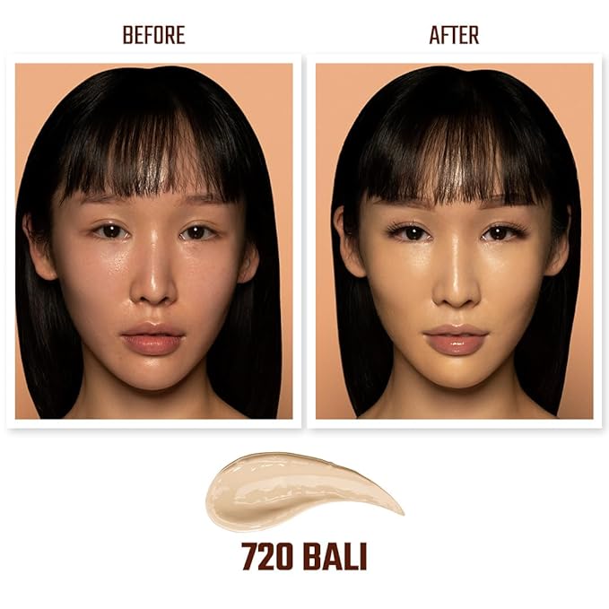 Juvia's Place I Am Magic Velvety Matte Liquid Foundation 720 - Bali - Very Light w/Neutral Undertone, Makeup Foundation Full Coverage, Lightweight, Long Wear, Velvety Matte Finish