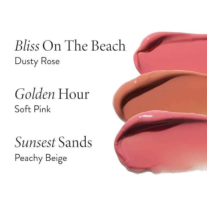 LAURA GELLER NEW YORK Shine-n-Shield Lip Balm SPF 15, Sunset Sands - Nourishes, Hydrates & Protects Lips