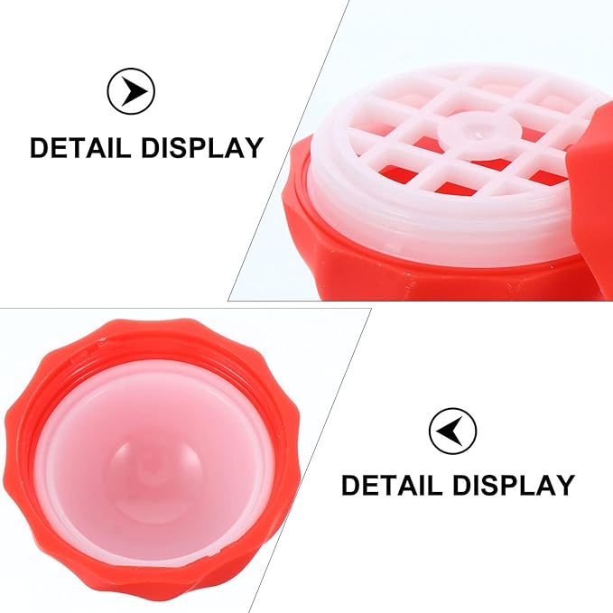 FRCOLOR Lip Balm Tubes Jar Lip Gloss 10Pcs Empty Lip Lip Balm Bottles Filling Lipstick Box Empty Lip Balm Sphere Containers Balm Sphere Containers Lip Balm Tube Refillable Lip Balm Containers