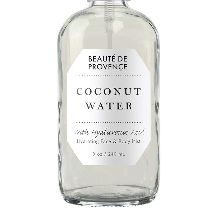 | Face & Body Mist Spray - Soothing Cucumber Water With Moisturizing Hyaluronic Acid | Instant Soothing, Cooling, Conditioning | 8 FL OZ