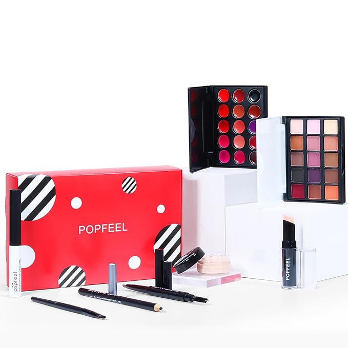 Professional Makeup kit for women, Makeup kits for teenagers 14-16, All in one Makeup set, Kit de maquillaje para mujer(8 PCS)