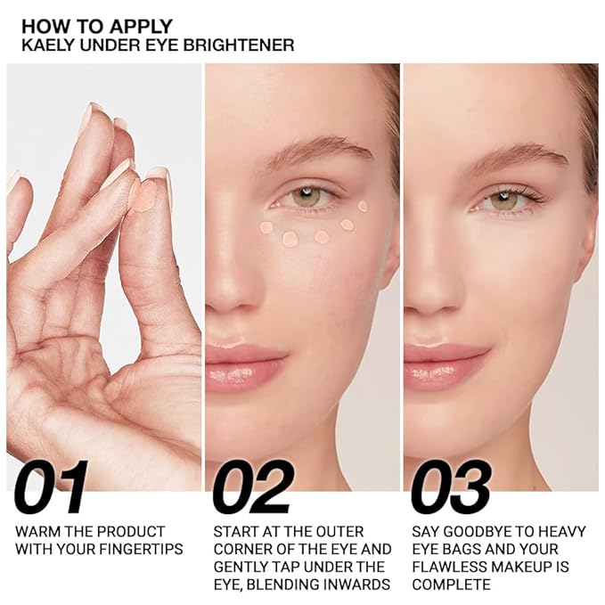 evpct Pink under Eye Corrector Brightener Concealers for Older Women Dark Circles, under Eye Cream Pot Concealer Full Coverage Peach Color Corrector Makeup, Nourishing Waterproof, Nude Pink