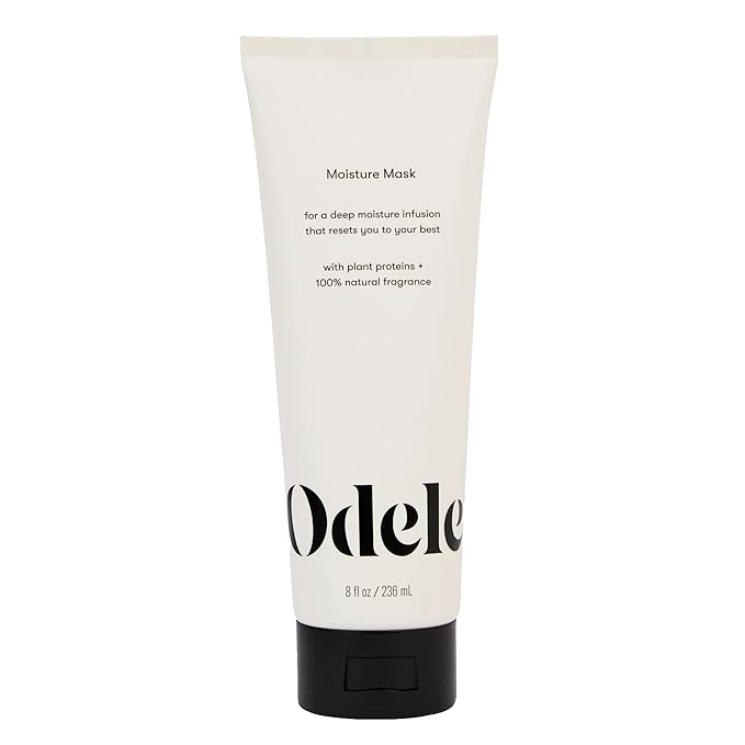 Moisture Hair Mask, Conditioner Treatment with Jojoba and Argan Oils for All Hair Types + Textures, 8 Fl Oz