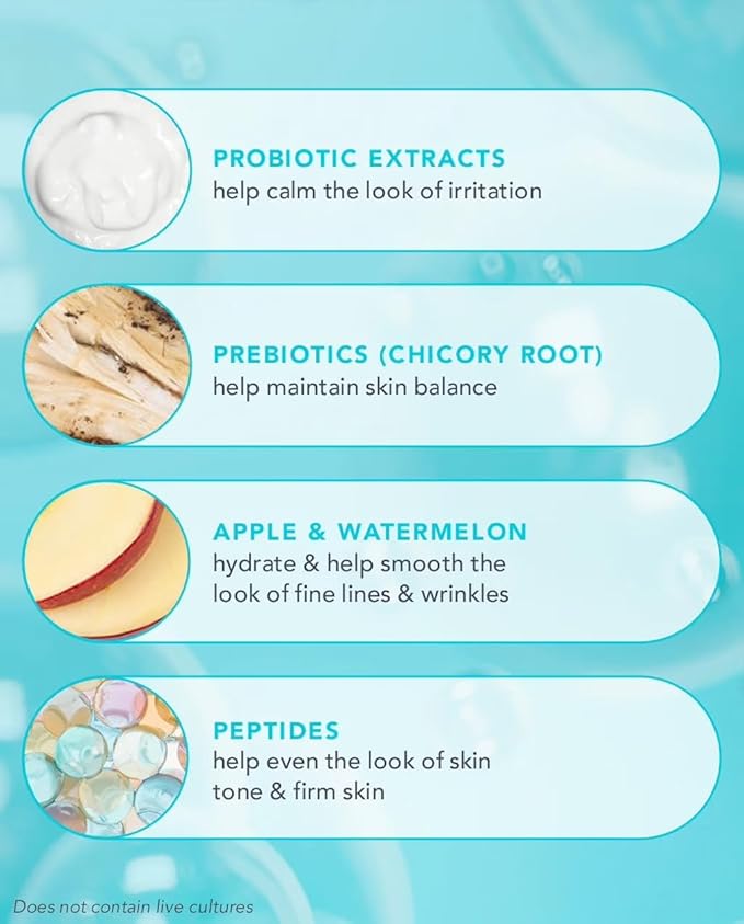 TULA Skin Care 24-7 Hydrating Day & Night Cream Fragrance Free - Nourishing Moisturizer for Face, Maintain Skin Balance & Improve Skin Smoothness, Contains Watermelon & Apple Extract, 1.5 oz.