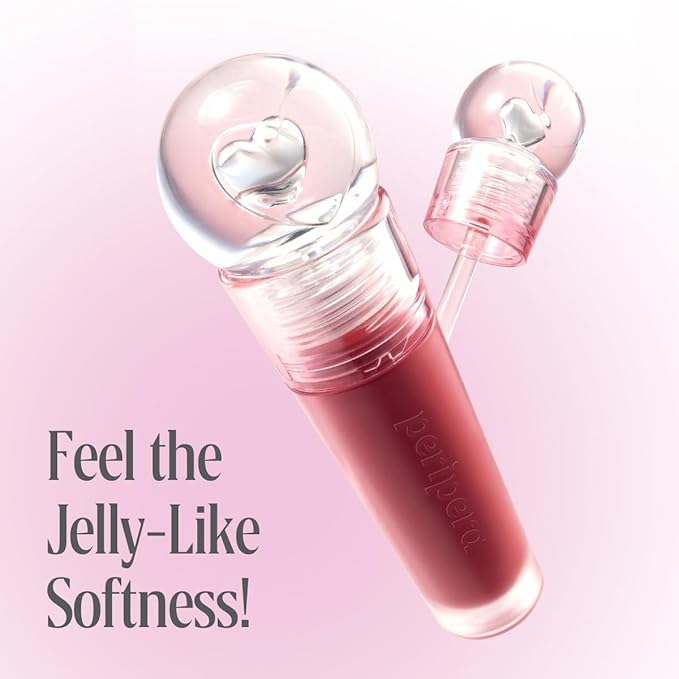Peripera Ink Jellable Tint, Lip Stain, Korean Lip Tint, High Pigment Color, Longwear, Weightless, Moisutizing, Hydrating (01 BE APRICOT, One Size)