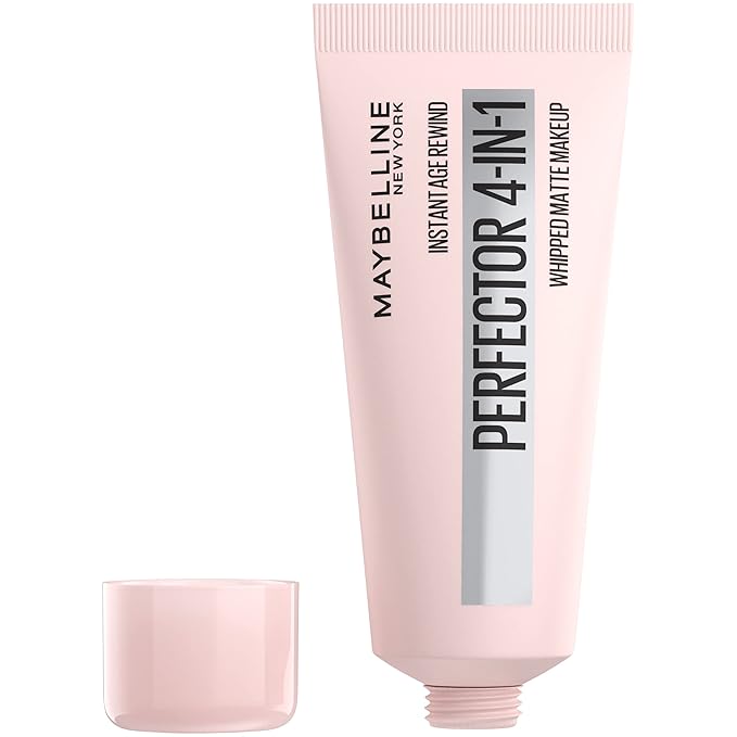 Maybelline Instant Age Rewind Instant Perfector 4-In-1 Matte Makeup, 02 Light/Medium, 1 Count