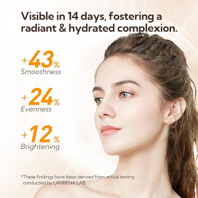 Toner for Face, LANBENA Vitamin C Face Toner, Brightens and Balances pH, Hydrating Face Toner for Women, Facial Toner with Hyaluronic Acid, Non-Alcoholic 150ML