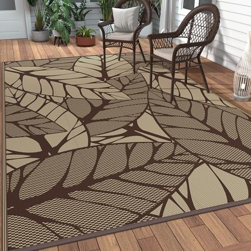 GENIMO Outdoor Rug, Waterproof Plastic Rugs by GENIMO