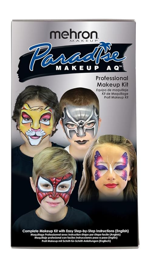 Mehron Makeup Premium Character Kits| Makeup Kits for Halloween & Cosplay| Made in the USA | Complete Kit | Includes all Makeup, Tools, & Instructions on How to Create the Look | (Children's Face)