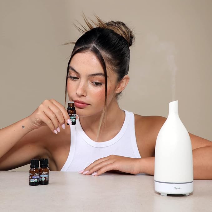 Cliganic May Chang Essential Oil, 100% Pure Natural for Aromatherapy | Non-GMO Verified