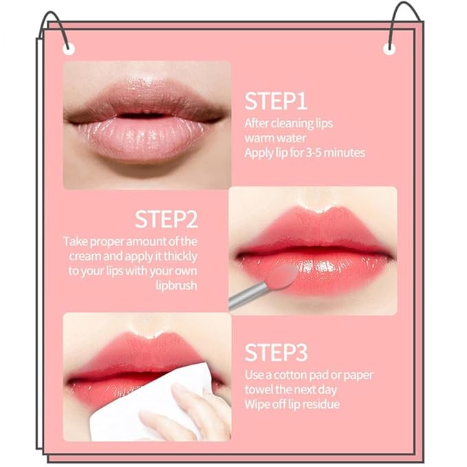 Lip Sleeping Mask 20g - Nourish & Hydrate Lip Mask Night Treatment Lip Balm Skin Care Lip Moisturizer Sleep Mask Repair Chapped Cracked Lips Dry Lips for Girls, Women and Men (Berry)
