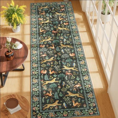 DUKINO 2x7 Runner Rug for Hallway, Washable Kitchen Rugs Non Slip - Image 3
