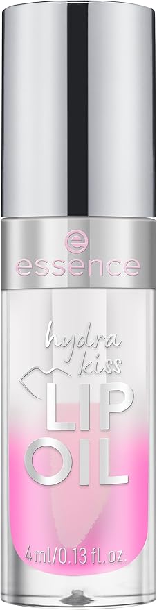 essence | Hydra Kiss Lip Oil | Vegan & Cruelty Free (01 | Kiss From A Rose)