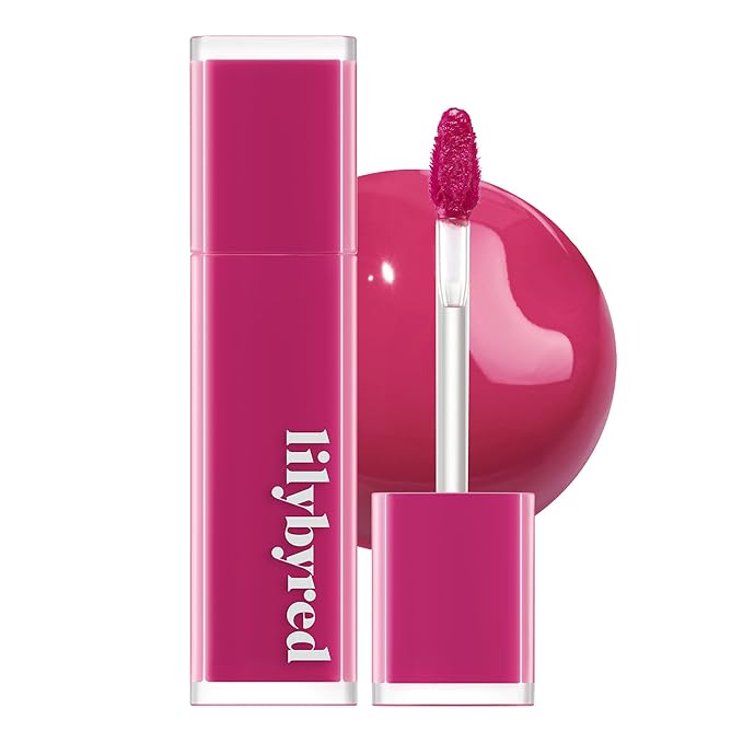 lilybyred Bloody Liar Coating Tint | Korean Glossy Lip Stain, Vivid & Juicy Color, Syrupy Shine, Moisturizing, Long-Lasting & Smudge-Proof, Non-Sticky, Lightweight, 0.14 oz. (13 Fizzy Podo)
