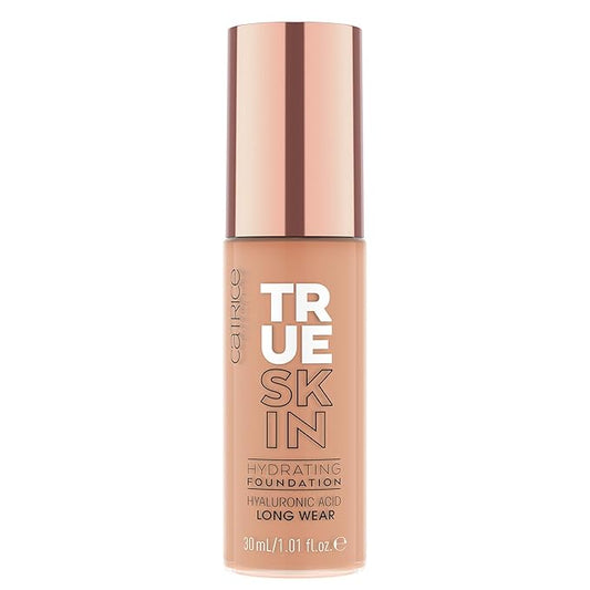 Catrice | True Skin Hydrating Foundation | Lightweight Buildable Coverage with Hyaluronic Acid and Watermelon Seed Oil | Vegan & Cruelty Free (065 | Warm Cinnamon)