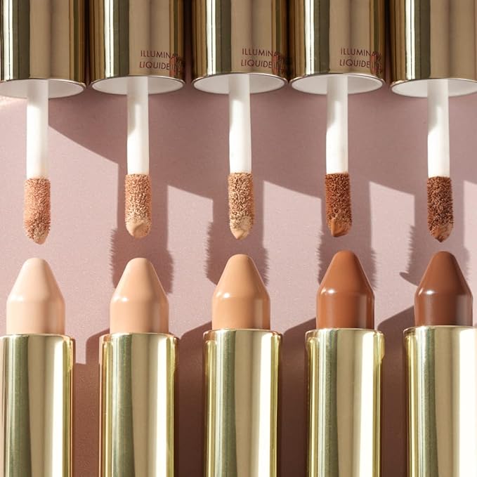 Wander Beauty Dualist Matte and Illuminating Concealer Makeup - Fair - Dual-Ended Matte Concealer Stick + Liquid Concealer - Full Coverage Concealer Brightens, Firms, & Hydrates Under Eyes -0.28 fl oz