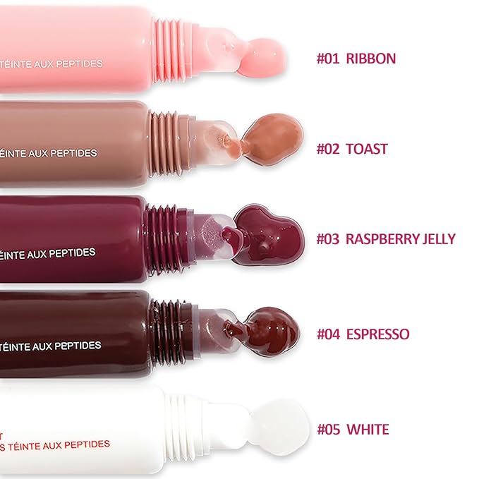 DAGEDA 3Colors Lip Glowy Balm Set, Hydrating Lip Balm Shine Lip Glow Oil, Clear Plumping Lip Gloss Tinted Jelly Balm, Natural Lip Care Makeup Glossy Lip Moisturizer for Dry Cracked Lips(B)