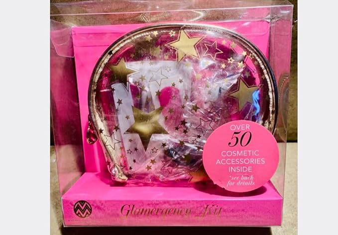 Glam Cosmetic Accessory Kit - 50 items (Star)