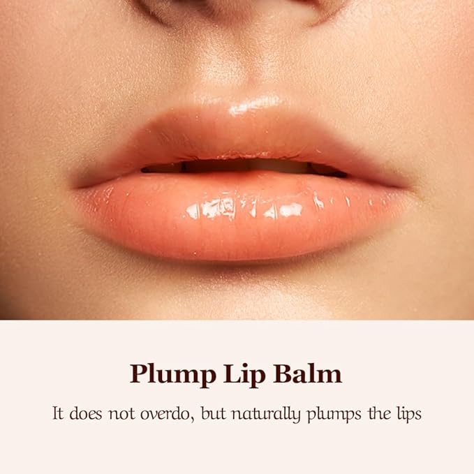 [CHALLANS de PARIS] Elegant Glosy Premium Lip Balm(Coral), Instinct Plumping Lip, Moisturizing Lip Care, Glossy and Smoother Lips, Lip Gloss(Coral)