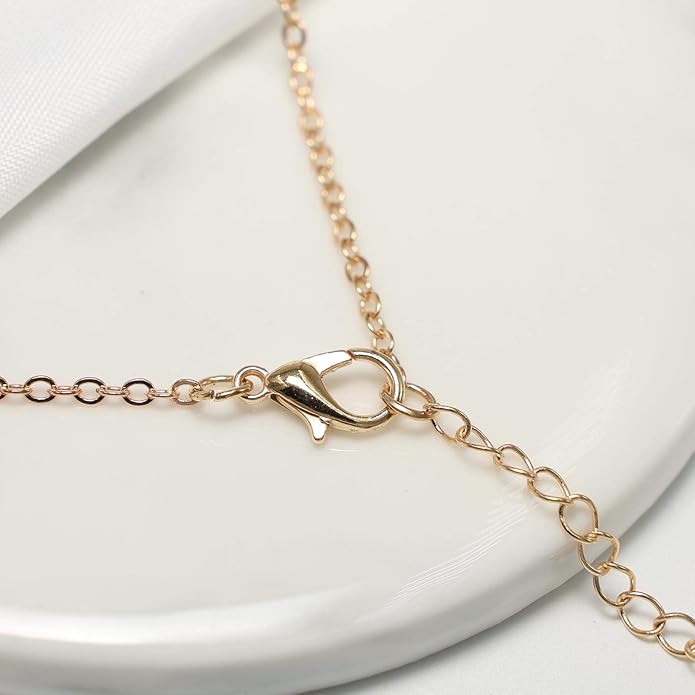 Snake Pendant Necklace Punk Serpent Drop Necklace Vintage Animal Necklaces Chain Jewelry for Women and Girls