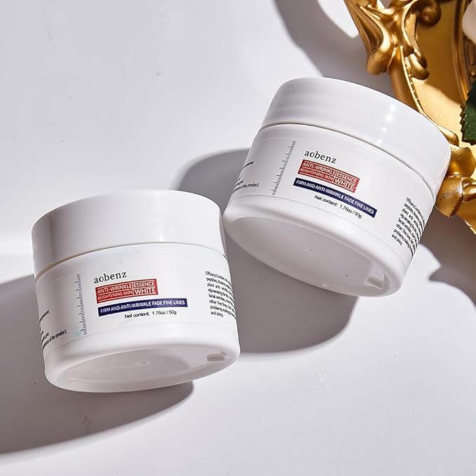SINPIN aobenz Anti Aging Moisturizer Face Cream for Women & Men - Night Cream for Face & Neck | All Skin Types | Niacinamide + Hyaluronic Acid | Firming, Tightening, Anti Wrinkle, 1.76FL (1PCS)