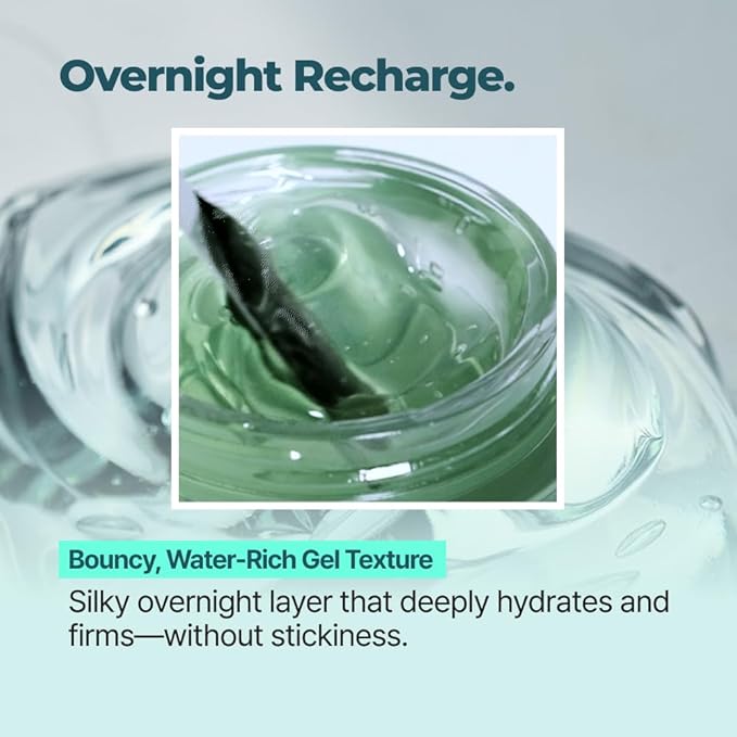 IsNtree Gim PDRN Deep Sleep Mask 80ml, 2.7 fl oz | Korean SEAWEED Skincare Sleeping Mask gel | Night Cream | Facial Mask | Overnight Gel mask for Hydration & Skin Bounce