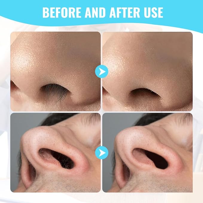 Nasal Hair Cutter, 2025 Upgraded Double Sided Noses Hairs Knife, 360° Rotating Portable Manual Nose Hair Trimmer, Noses Hairs Remover for Women Men Travel Essentials (Pink, 12 Pcs)